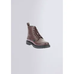Damen Kickers Kick Dea Bordeaux Croco