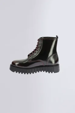 Damen Kickers Kick Facet Lackbordeaux