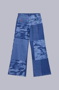 Damen Kickers Kick Flare Camouflage-