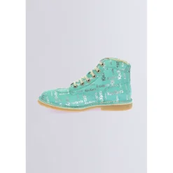 Damen Kickers Kick legend Türkis Print