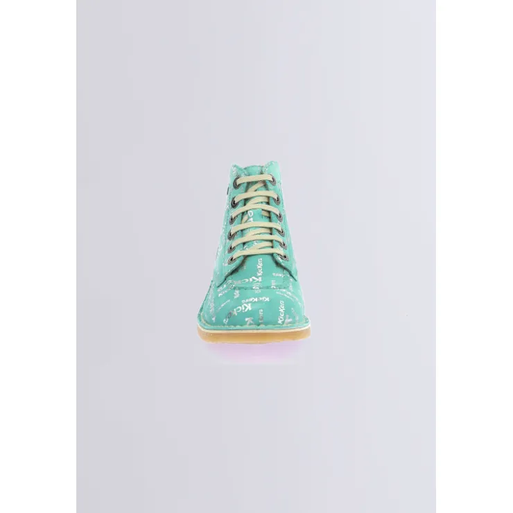Damen Kickers Kick legend Türkis Print