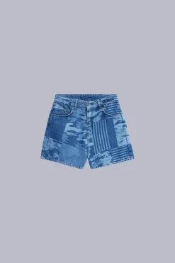 Damen Kickers Kick Short Camouflage-