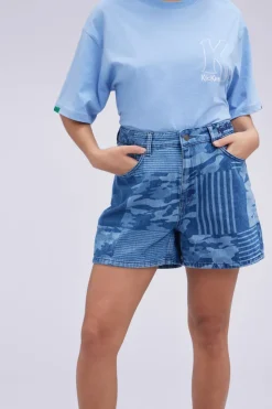 Damen Kickers Kick Short Camouflage-