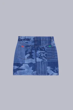 Damen Kickers Kick Skirt Camouflage-
