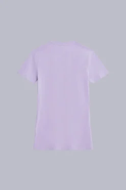 Damen Kickers Kick Tshirt Dress Flieder