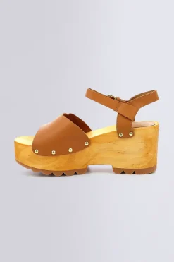 Damen Kickers Kick Wedge Wise Camel