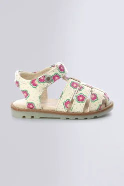 Kinder Kickers NONOSTI OFF WHITE FLOWER